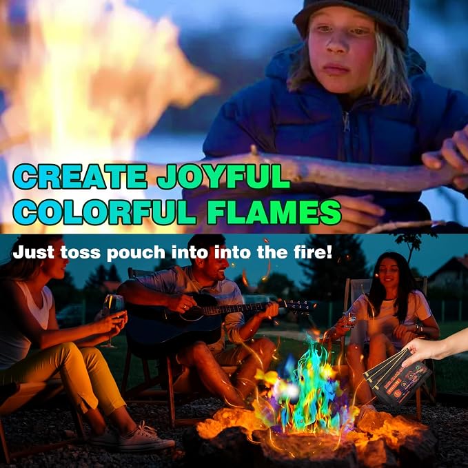 Color Flame Crystals for Fire Pits & Campfires - Image 5