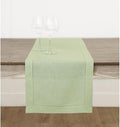 Solino Home Linen Sage Green Table Runner 72 Inches Long by SolinoHome