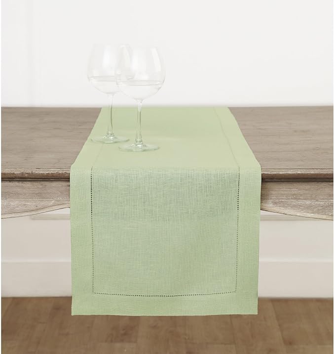 Solino Home Linen Table Runner 60 Inches by SolinoHome