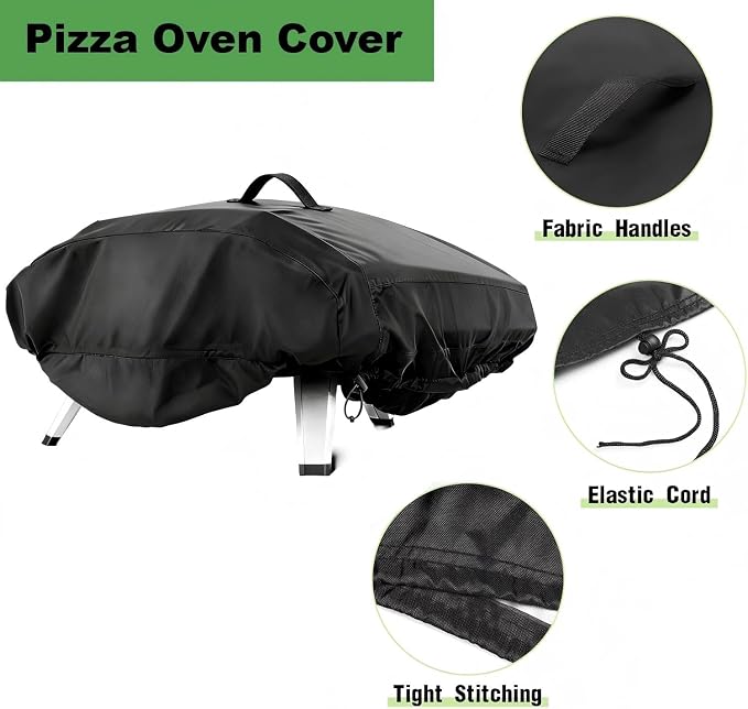 Pizza Oven Cover for Ooni 2 Pro Gas Oven, Outdoor Accessory Fits 18" Gas - Image 3