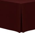 Ultimate Textile -10 Pack- 5 ft. Fitted Polyester Tablecloth by UltimateTextile