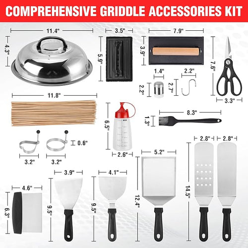 128 PCS Griddle Accessories Kit - Image 2