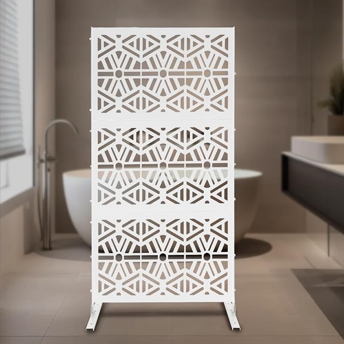75" H×35" W Decorative Outdoor Privacy Screen - Image 4