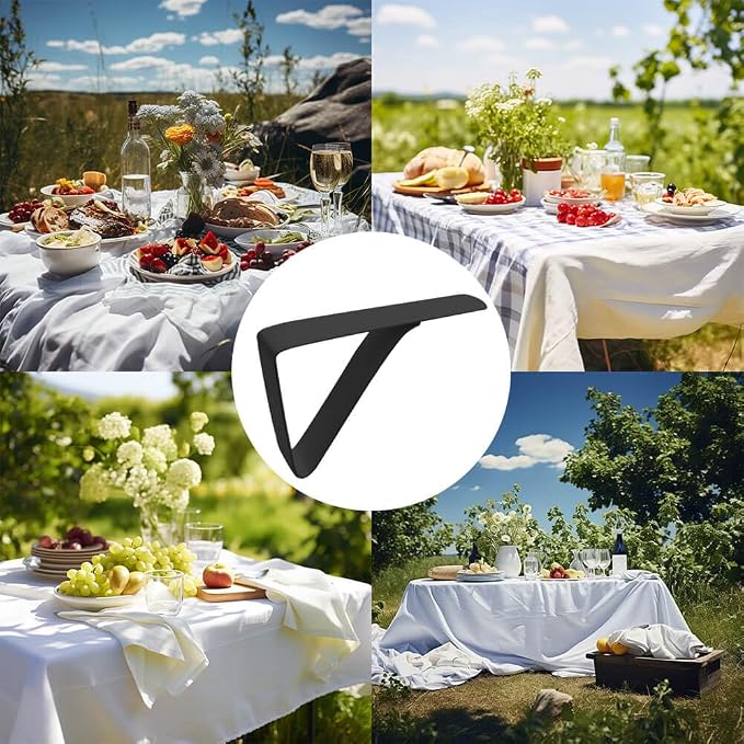 Large Tablecloth Clips Stainless Steel Rust Proof Table Cloth Clips Table Clips - Image 4