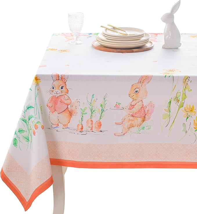 Maison d'Hermine Table Cloth Rectangle Table 100% Cotton Tablecloth by MaisondHermine