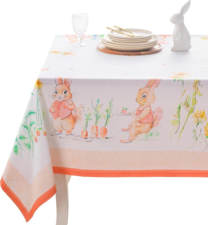 Maison d'Hermine Table Cloth Rectangle Table 100% Cotton Tablecloth by MaisondHermine