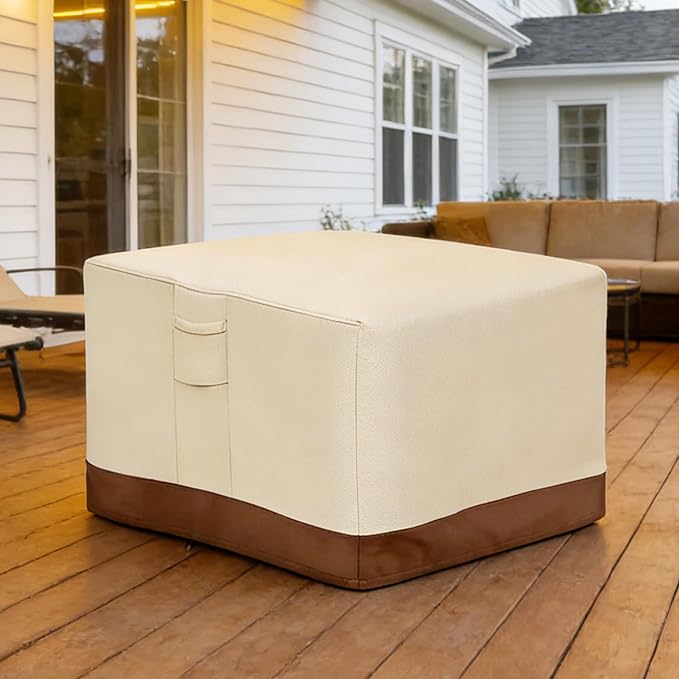 Vailge Fire Pit Cover Square, 100% Waterproof Square Gas Firepit Table Cover - Image 7