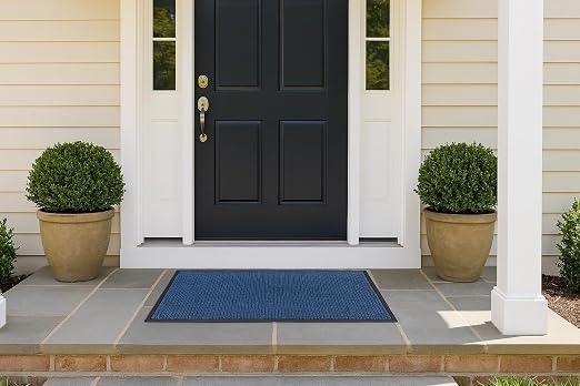 Guardian WaterGuard Indoor/Outdoor Wiper Scraper Floor Mat, Rubber/Nylon - Image 2