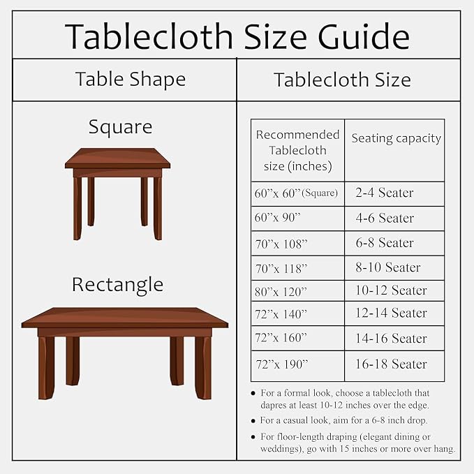CPC Tablecloth 100% Cotton 80x120 Inch Indian Block Print Rectangle Table Cover - Image 9
