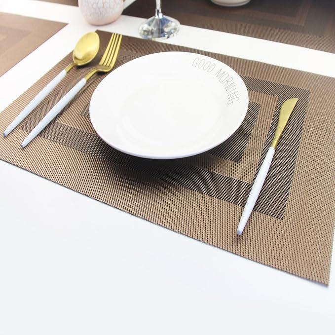 PIGCHCY Durable Plastic Placemats - Image 8