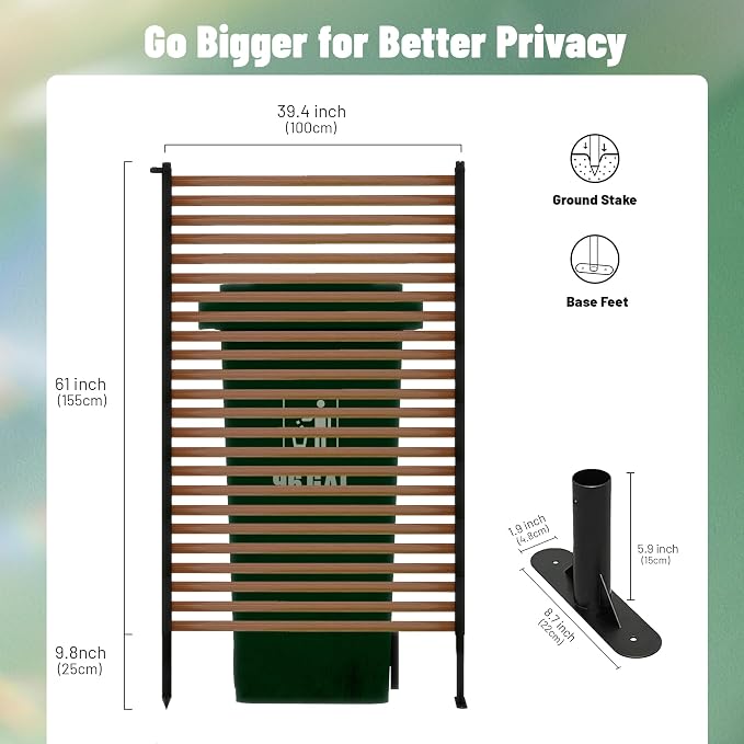 Outdoor Privacy Screen Fence - Image 3
