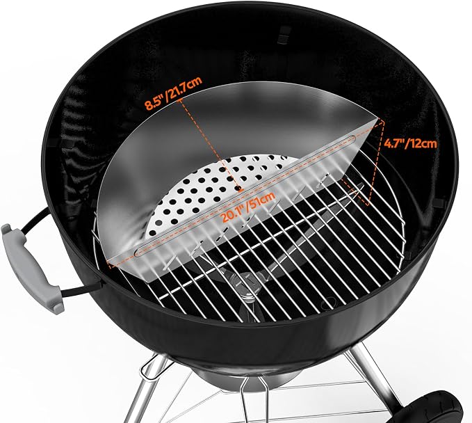 onlyfire Stainless Steel Charcoal Basket Charcoal Briquet Holder - Image 2