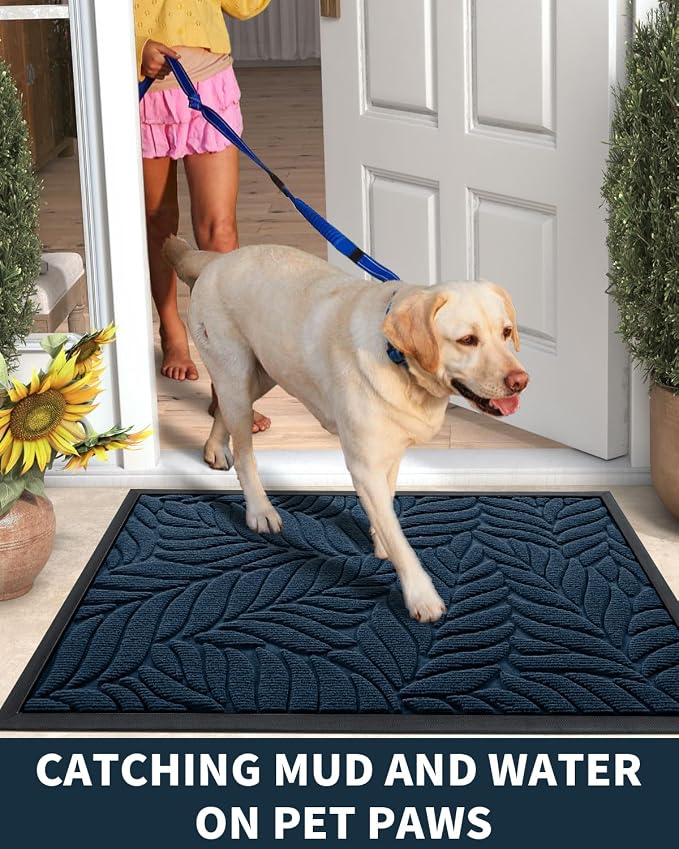 Yimobra 36x24 Large Door Mat Outdoor Indoor, All-Season Waterproof Door Mat - Image 5