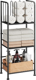 Towel Rack Free Standing 3-Tier M-Shaped Detachable Dividers, Durable Metal by Jautokerdar