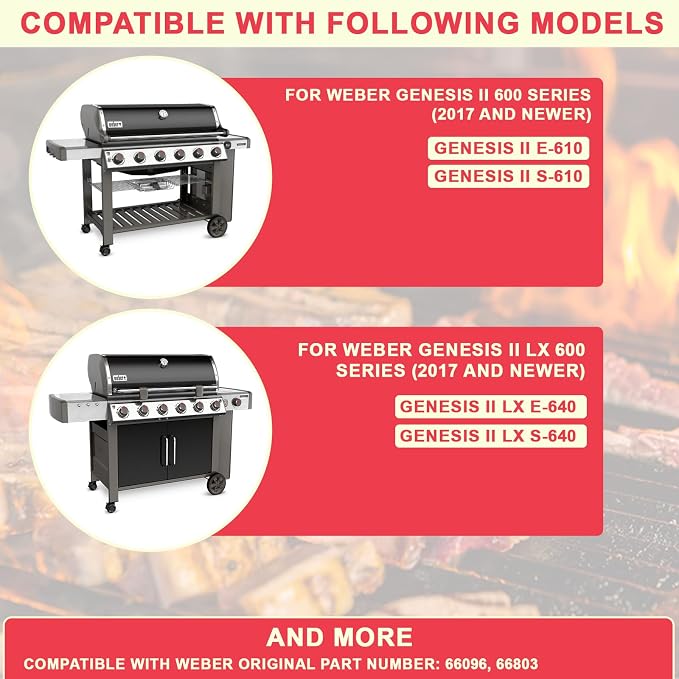 DcYourHome 66803 Genesis II 610 Grill Grates - Image 2