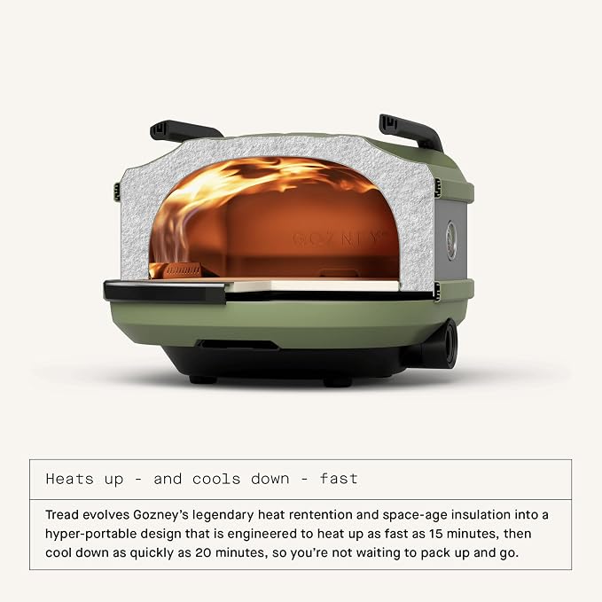 Gozney Tread Portable Pizza Oven, Off Black, Makes 12” Pizzas - Image 6