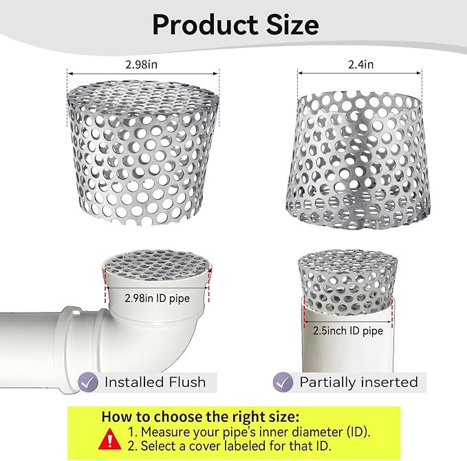 PVC Termination Mesh Vent Cover - Image 2