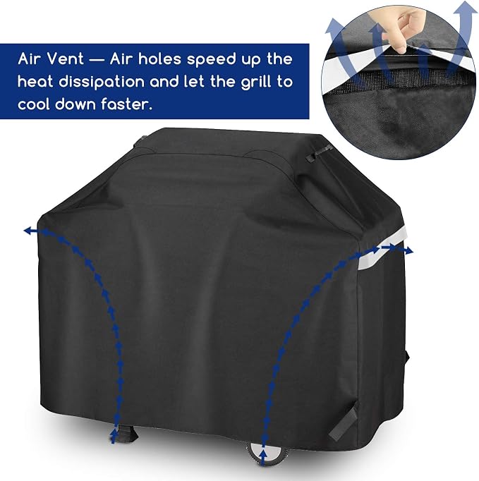 Utheer 60 Inch Grill Cover for Nexgrill 720-0830H 720-0888S 720-0888N 3 - Image 8