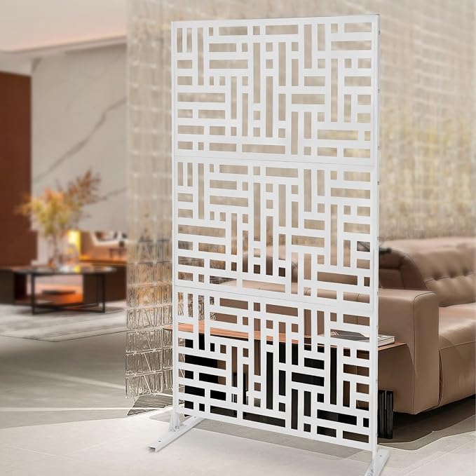 75" H×35" W Decorative Outdoor Privacy Screen - Image 3