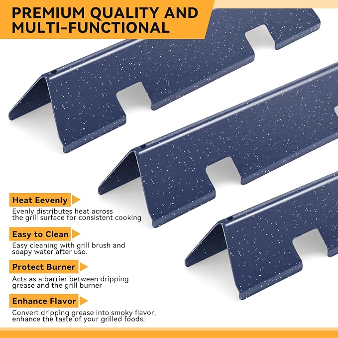 15.3 Inch Flavorizer Bars for Weber Spirit I & II 200 Gas Grill - Image 6