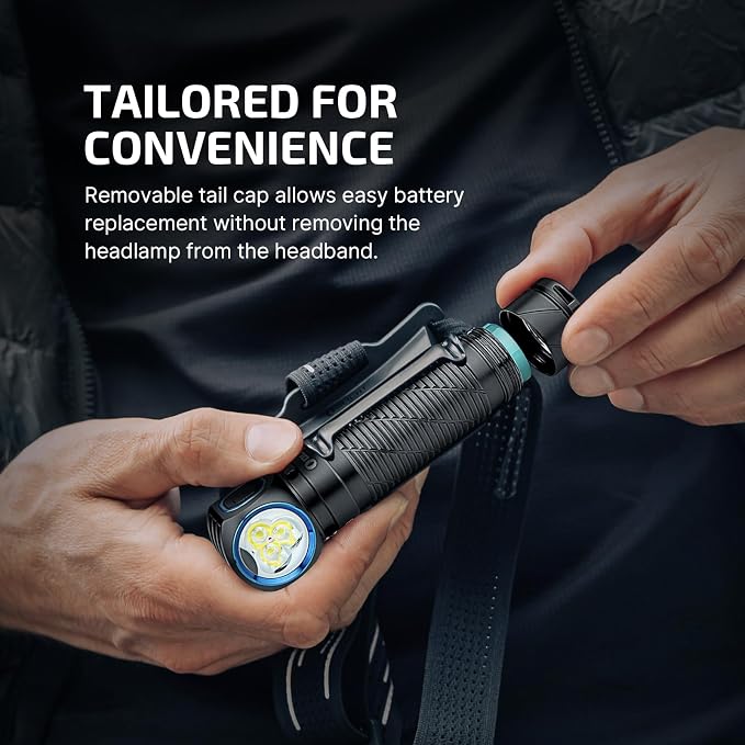 OLIGHT Perun 3 Rechargeable Headlamp Flashlight, 3000 Lumens LED Headlight - Image 8