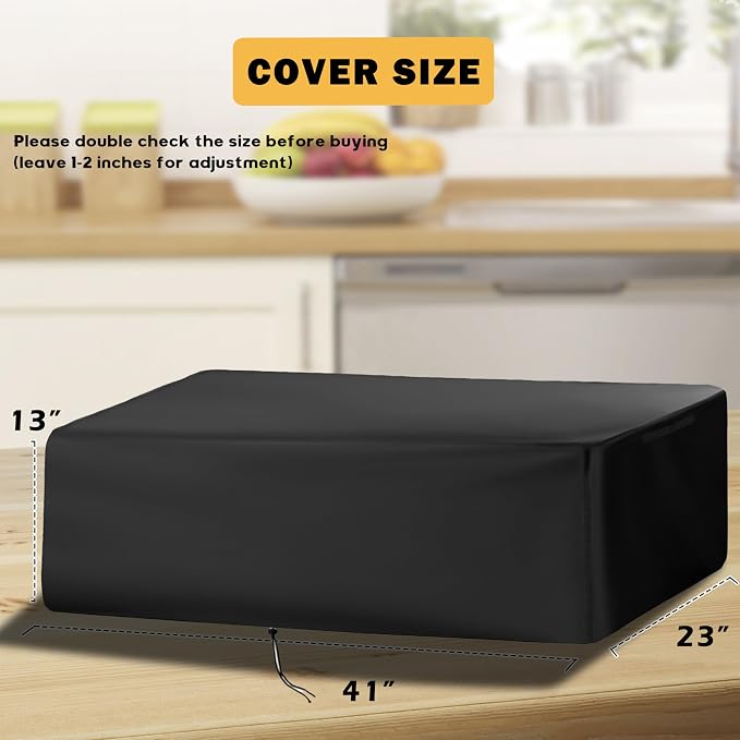 Grill Cover for Blackstone 1860 2225 On The Go Range Top Combo Griddle - Image 7