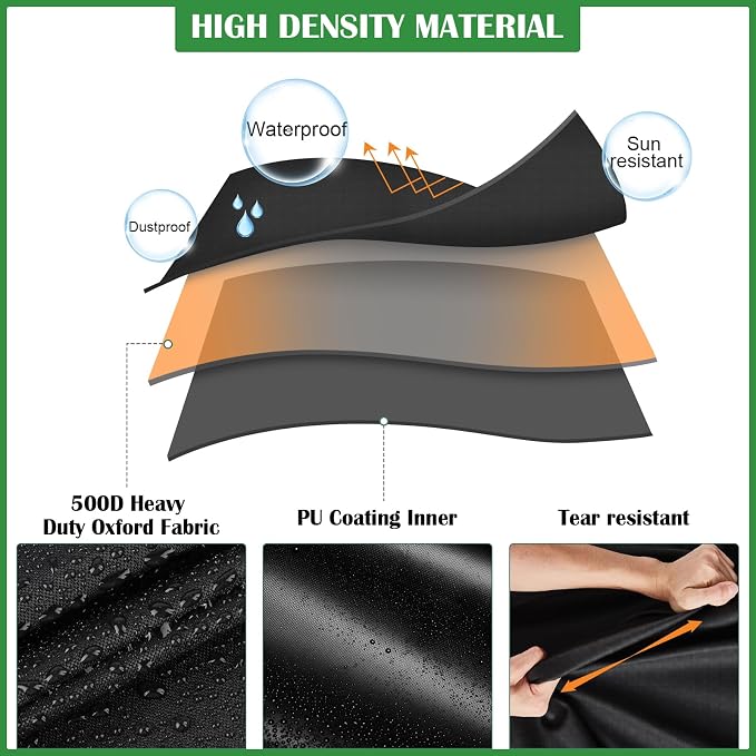 Outdoor Table Cover Square 28 inch Patio Table Cover Waterproof Patio Furniture - Image 4