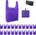 BeeGreen Purple Reusable Grocery Bags Wholesale Purple Reusable Kitchen Bags by BeeGreen