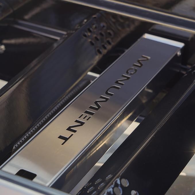Monument Grills Outdoor Barbecue Stainless Steel 3 Burner Propane Gas Grill - Image 5
