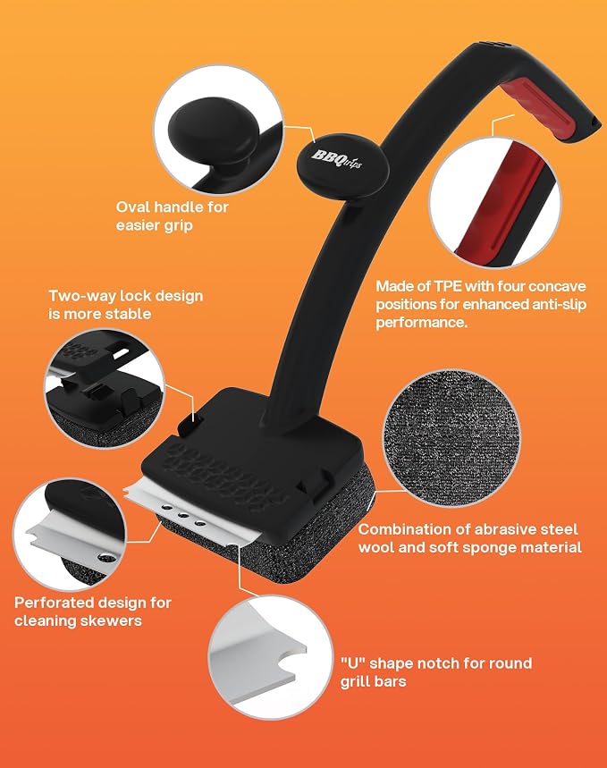 Grill Brush Bristle Free, Grill Brush - Image 4
