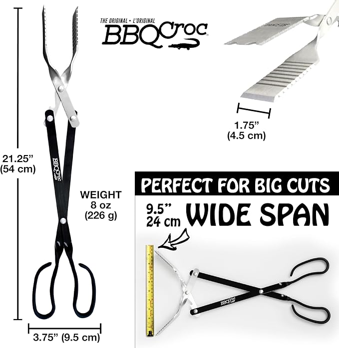 3-in-1 Barbecue Tool 21-inch by BBQ Croc - Image 6