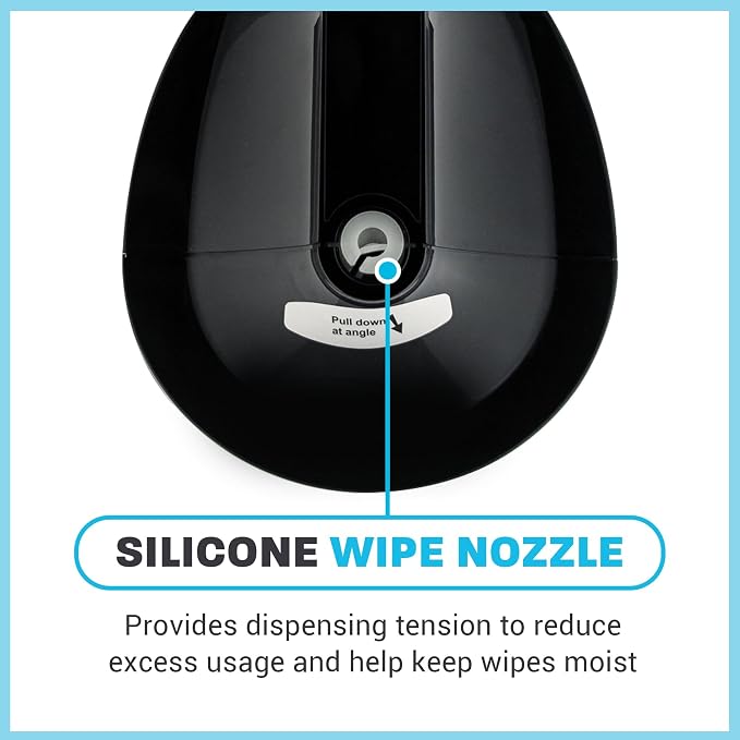 Zogics Wall Mounted Dispenser for Gym Wipes – No-Touch Sanitizing Wipes - Image 3