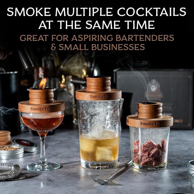 SmokeTop Cocktail Smoker Kit 5 Pack - Image 3