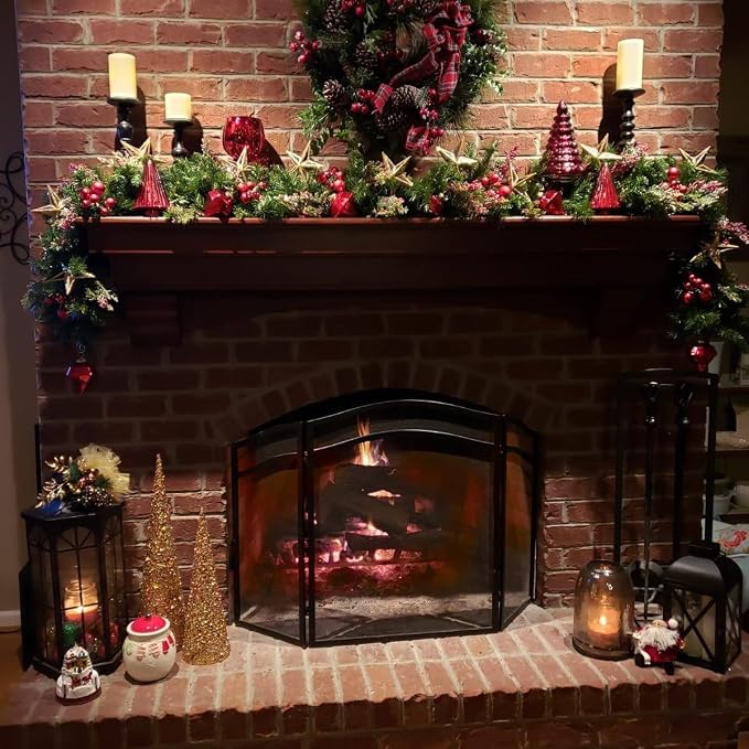 Heavy-Duty Steel Fireplace Grate - Image 7