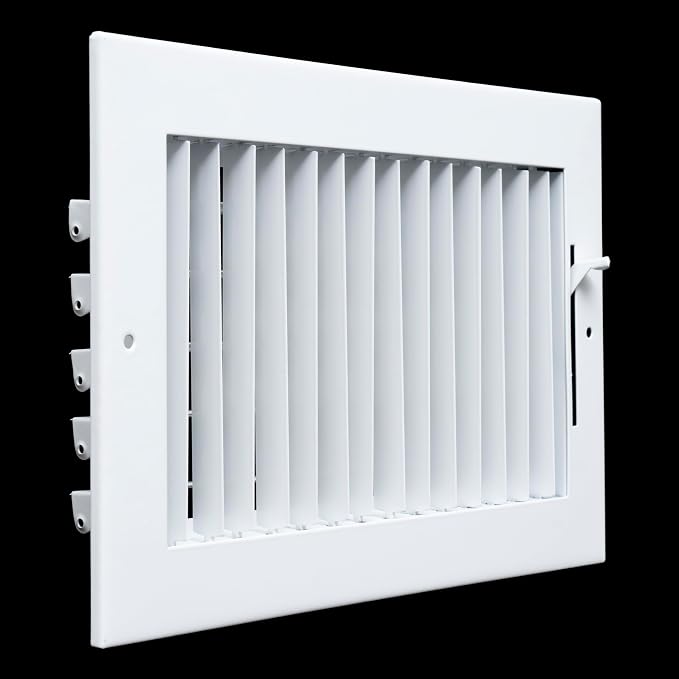 Fits 10x6 Duct Opening Steel Adjustable Air Supply Grille by Handua | Register - Image 4