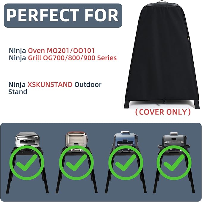 Waterproof Cover for Ninja Woodfire Outdoor Grill & Smoker and for Artisan - Image 2