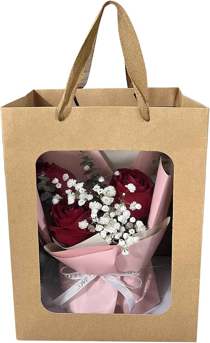 BallHull 12 Pcs Brown Paper Gift Bags - Image 3