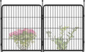 FXW Garden Fence Outdoor for The Yard – 32in x 4.5ft Heavy Duty Metal Animal by FXW