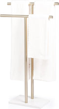 Free Standing Towel Rack for Bathroom by WISATO
