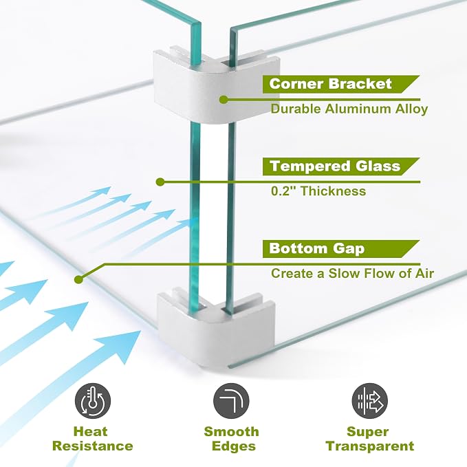 Nuu Garden Tempered Glass Wind Guard - Image 7
