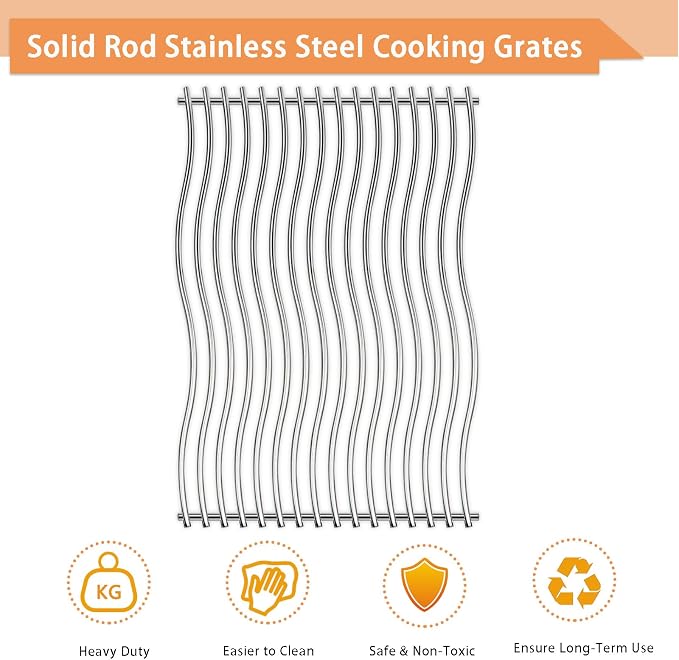 S8C011 Stainless Steel Cooking Grid Grates Replacement - Image 4