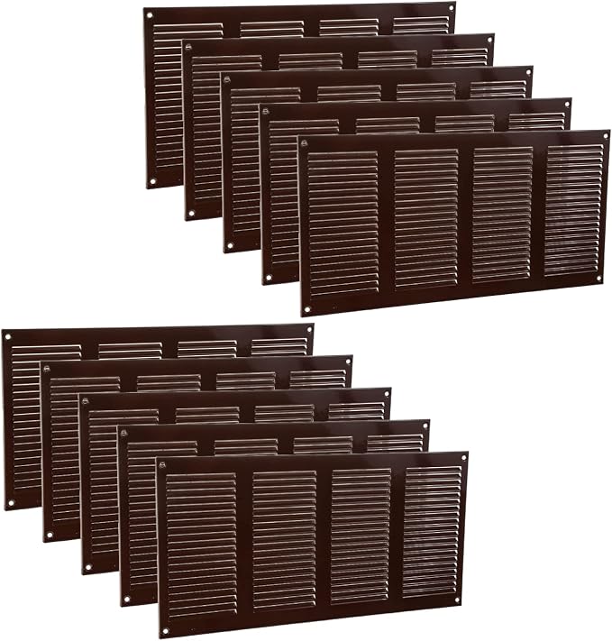 Vent Systems 16" x 8" Inch Pack of 10 by VentSystems