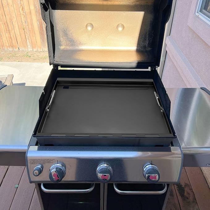 Full-Size Griddle Inserts for Weber Genesis 300 Gas Grill, Griddle for Weber - Image 6