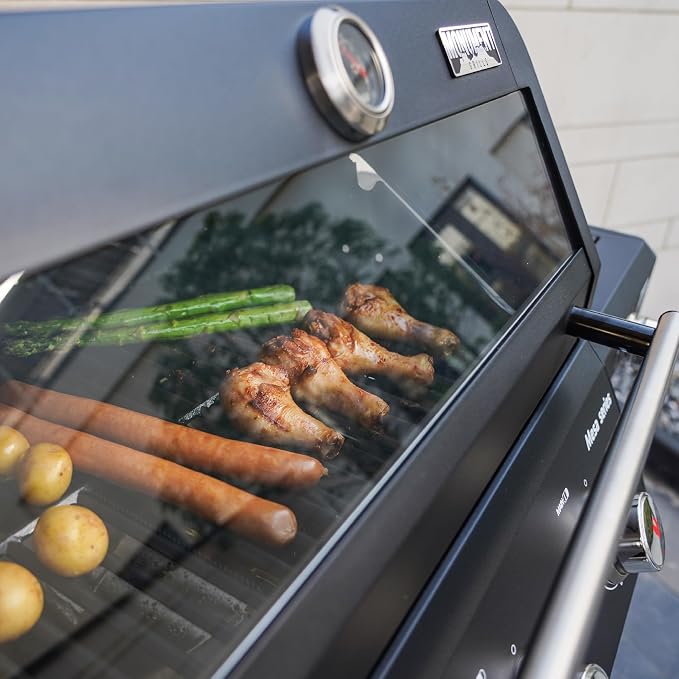 Monument Grills Outdoor Barbecue Stainless Steel 3 Burner Propane Gas Grill - Image 5