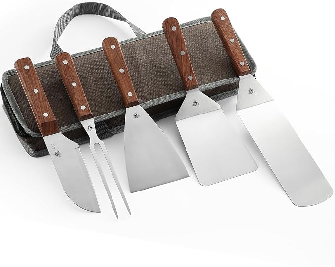 GRILLGEN 6-Piece Professional Griddle Accessories Kit by %C2%B7GRILLGEN%C2%B7