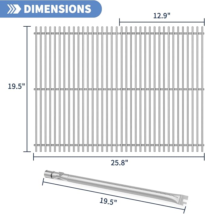 Stainless Steel 7524 7528 Grill Grates - Image 3