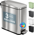 iTouchless 3 Gallon / 11.4 Liter Bathroom Trash Can by iTouchless