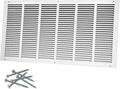 30"W x 14"H Steel Return Air Grille, Air Return Vent Cover by Howeall