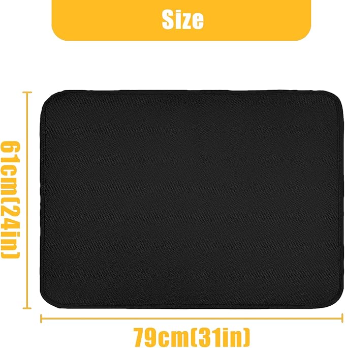 24" x 31" Rectangular Grill Mat, Fire Pit Mat Fireproof Under Grill Mat - Image 7