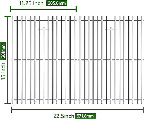 15" Stainless Steel Cooking Grate - Image 2